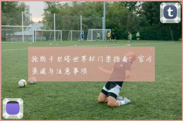 抢购卡尔塔世界杯门票指南：官方渠道与注意事项