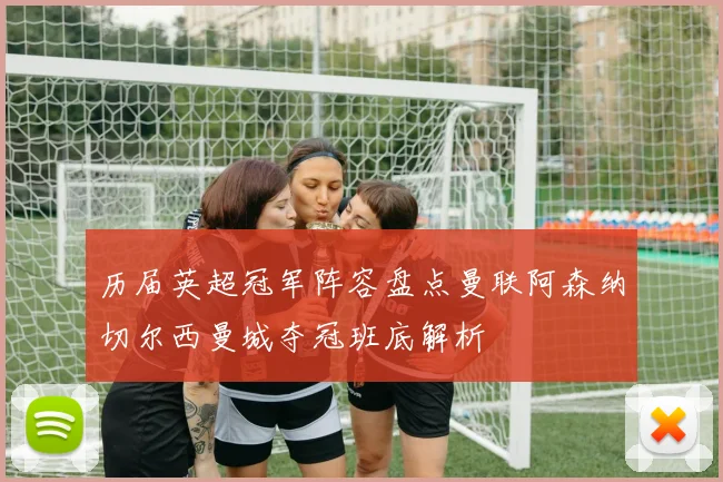 历届英超冠军阵容盘点曼联阿森纳切尔西曼城夺冠班底解析